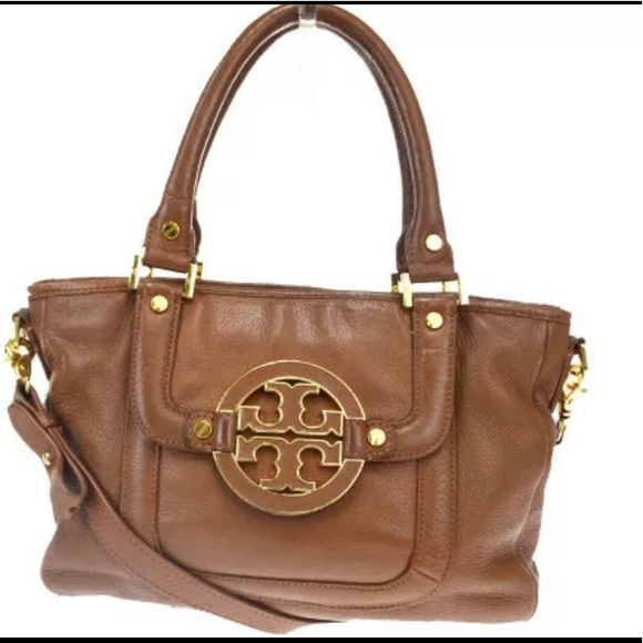 Tory Burch Amanda Leather bag small-M big logo. - Picture 5 of 8
